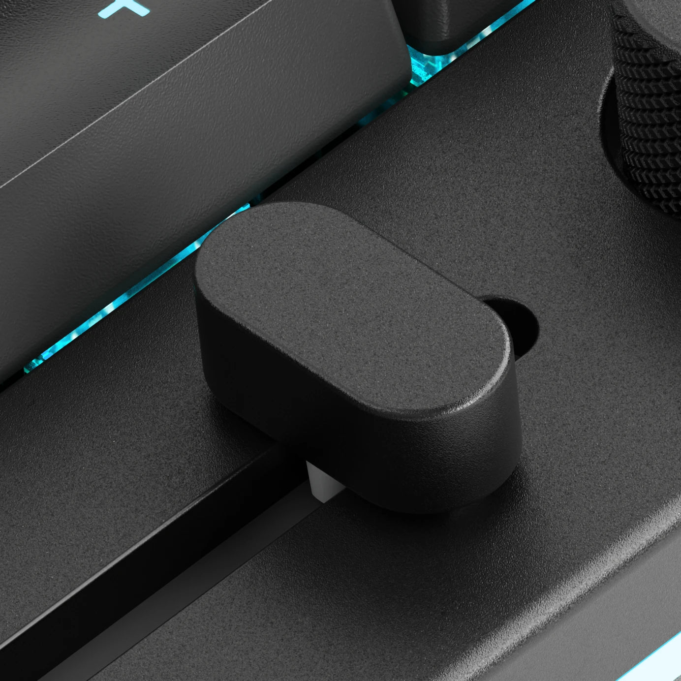 GMMK Numpad functionality lets you program powerful macros and includes useful buttons like the volume slider